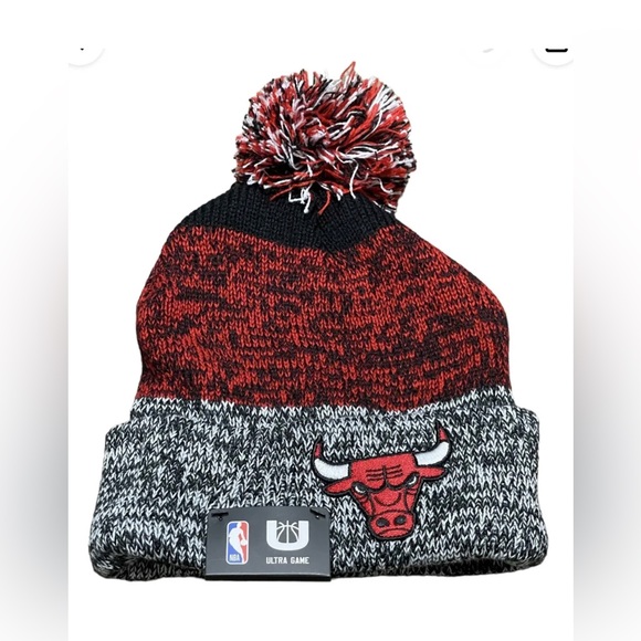 Chicago Bulls Beanie NWT Ultra Game Officially Licensed NBA Gear Retails - Picture 1 of 4